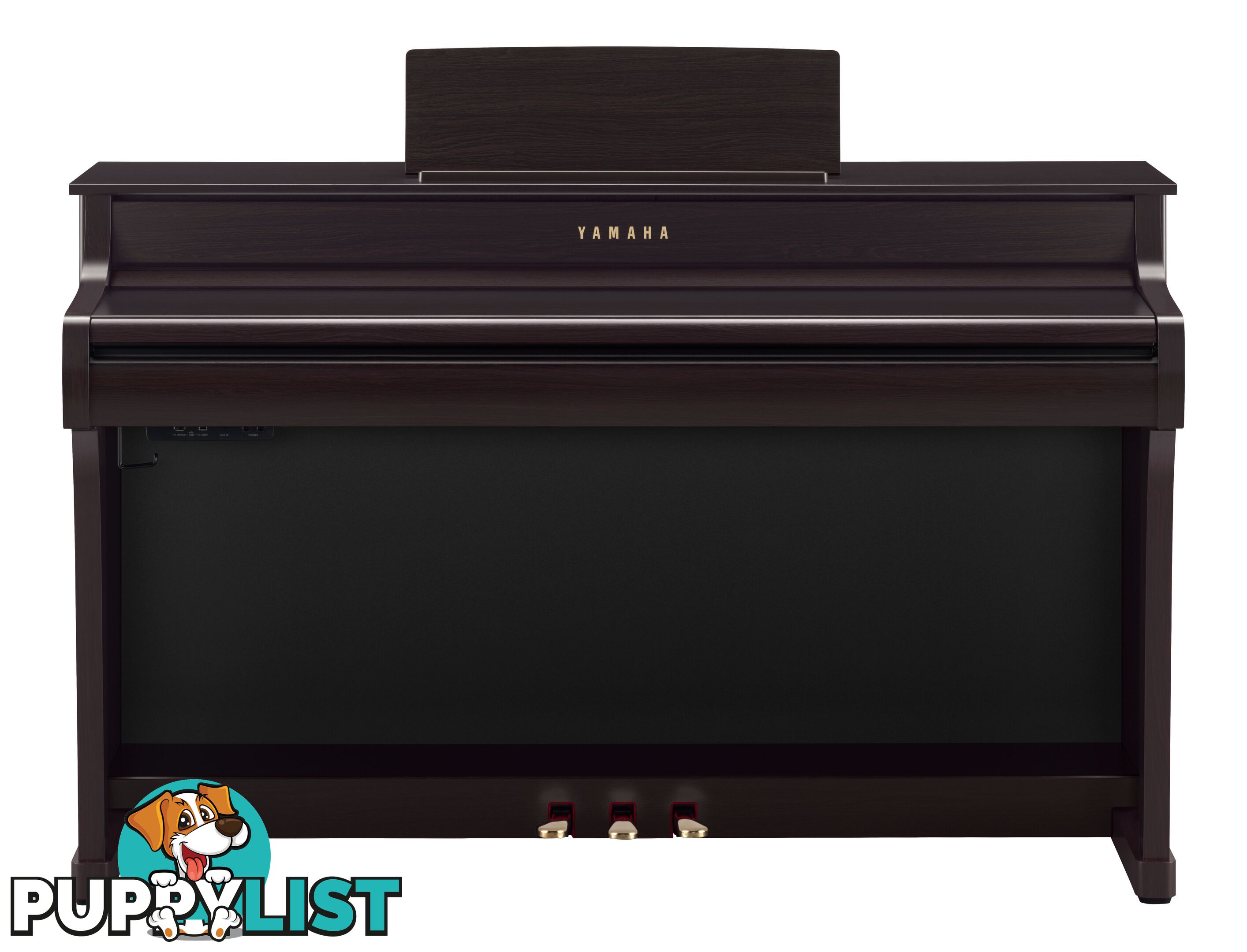 Yamaha Clavinova Digital Piano - CLP835R-Dark Rosewood with Matching Bench