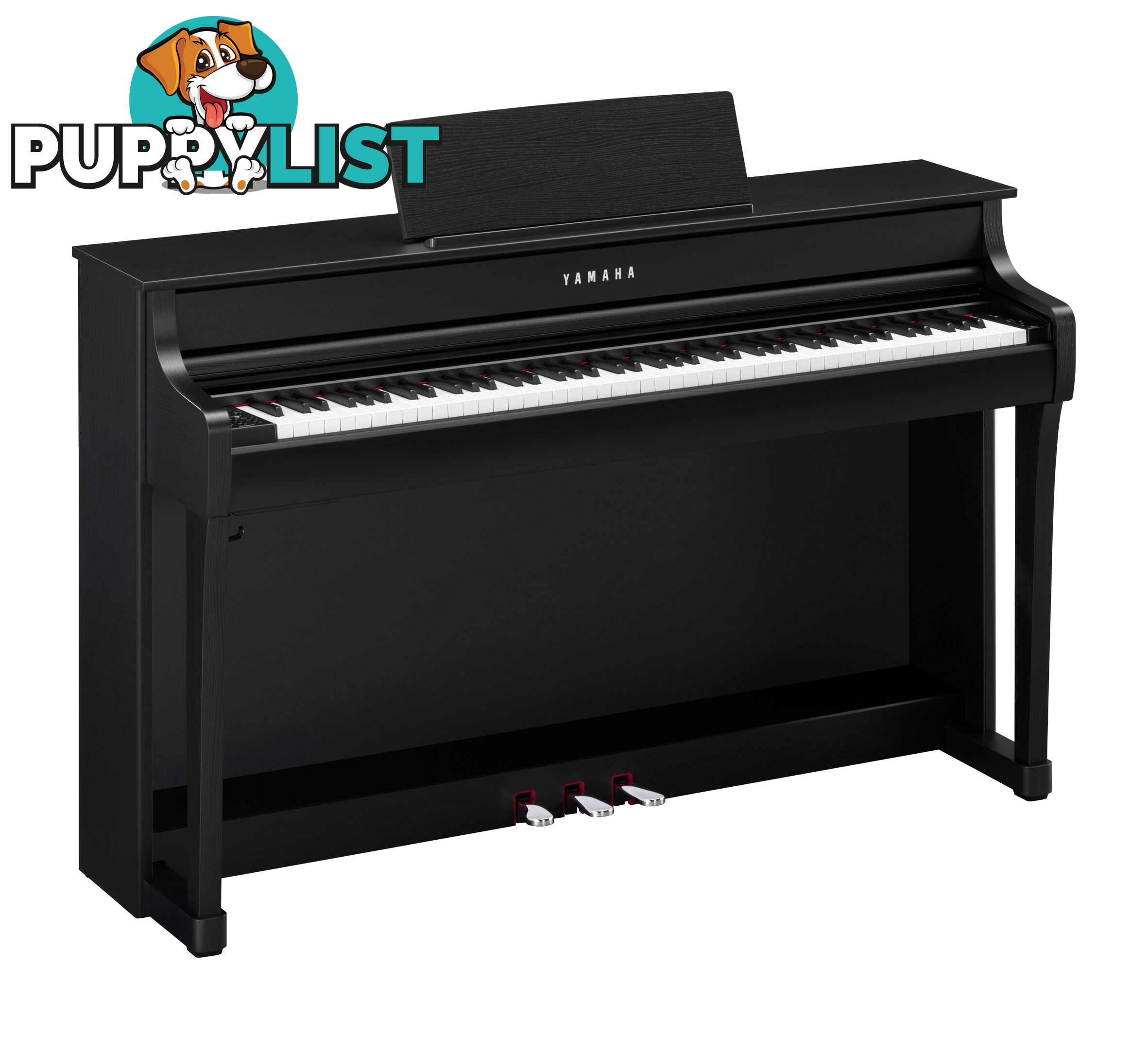 Yamaha Clavinova Digital Piano - CLP835B- Black Matt with Matching Bench