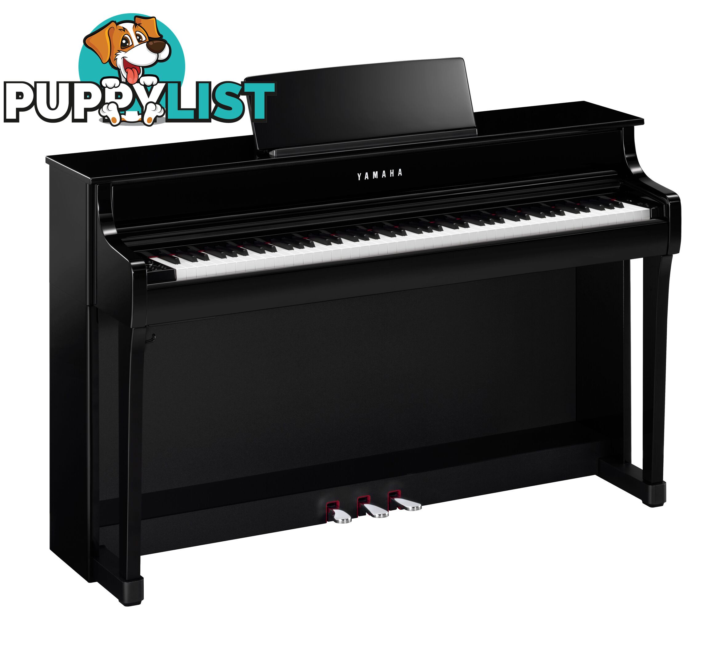 Yamaha Clavinova Digital Piano - CLP835B- Black Matt with Matching Bench