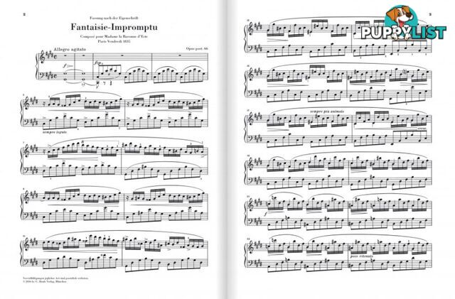 Chopin - Fantaisie-Impromptu c sharp minor op. post. 66 HN1320