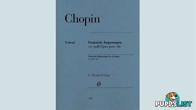 Chopin - Fantaisie-Impromptu c sharp minor op. post. 66 HN1320