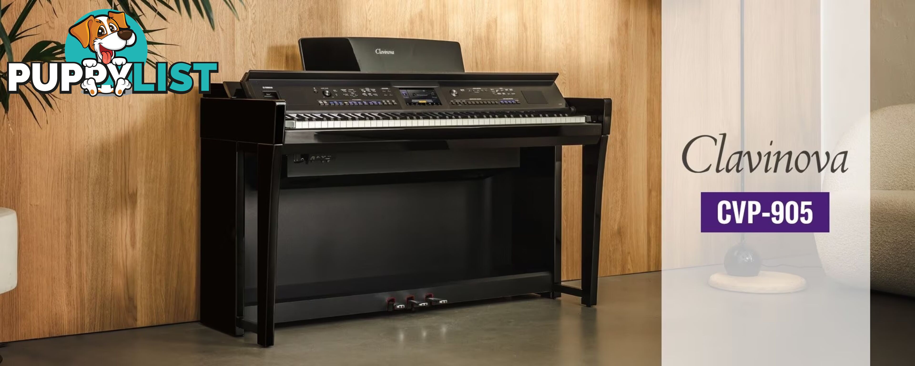 Yamaha Clavinova CVP905B Digital Piano Black Matt with Matching Bench CVP900 series