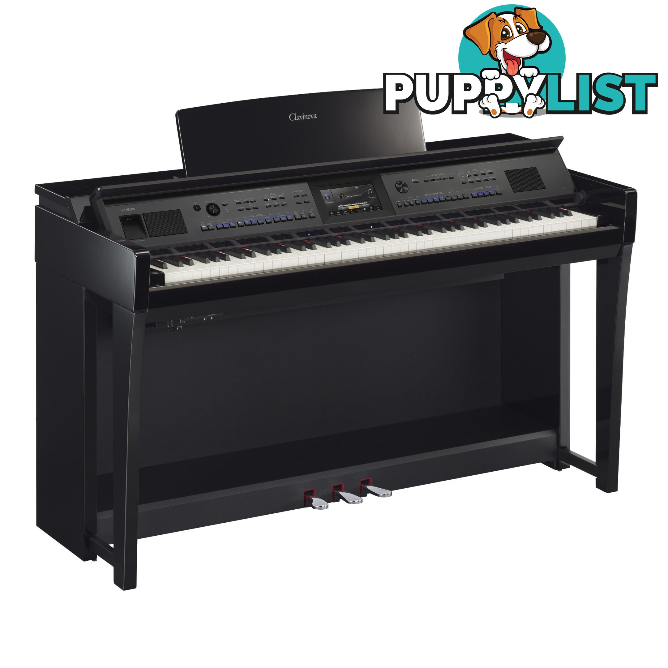 Yamaha Clavinova CVP905B Digital Piano Black Matt with Matching Bench CVP900 series