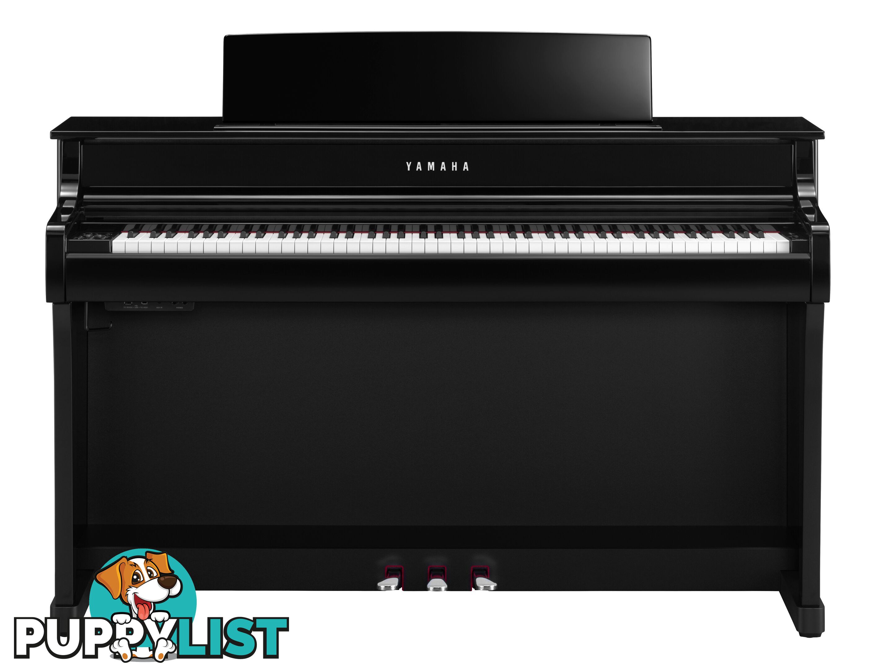 Yamaha Clavinova Digital Piano - CLP845 B Black with Matching Bench