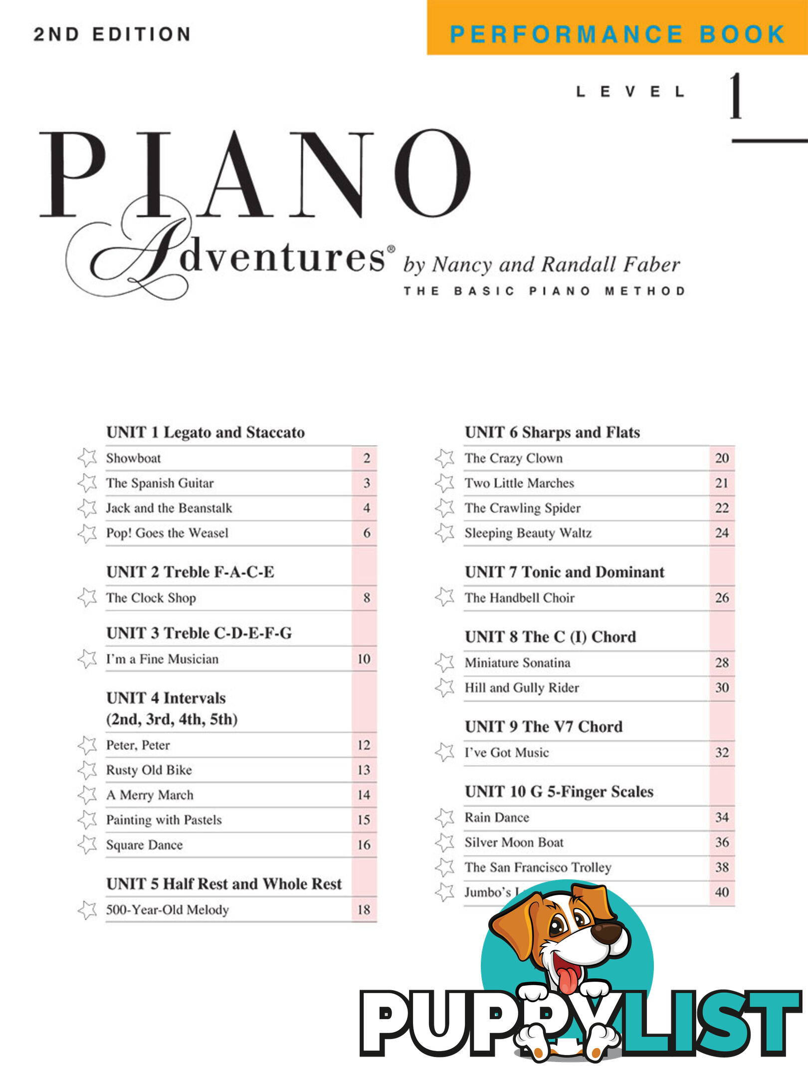 Piano Adventures Level 1 - Performance Book