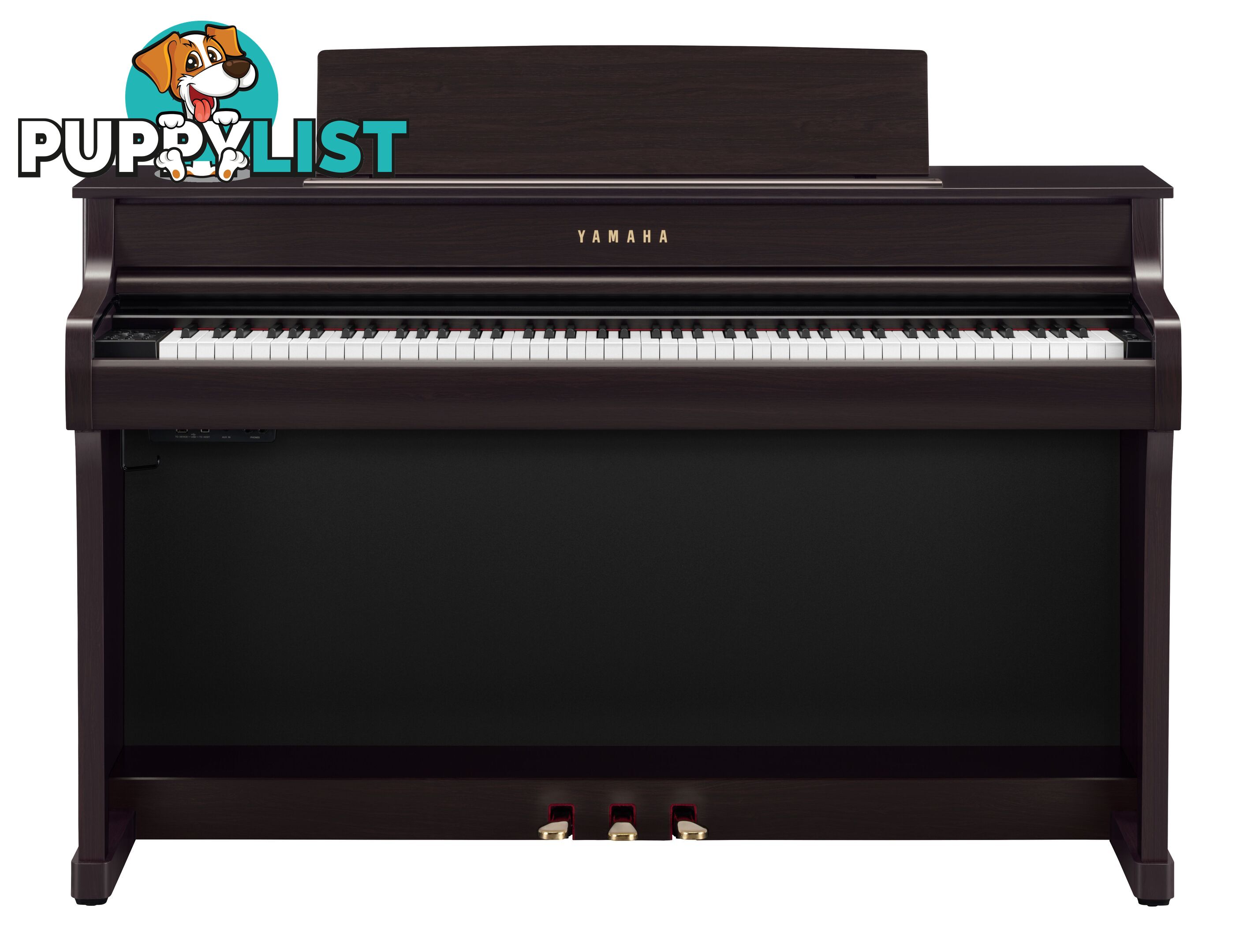 Yamaha Clavinova Digital Piano - CLP845 R Dark Rosewood with Matching Bench