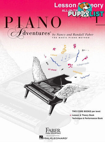 Piano Adventures All-In-Two Level 1 Lesson & Theory Book