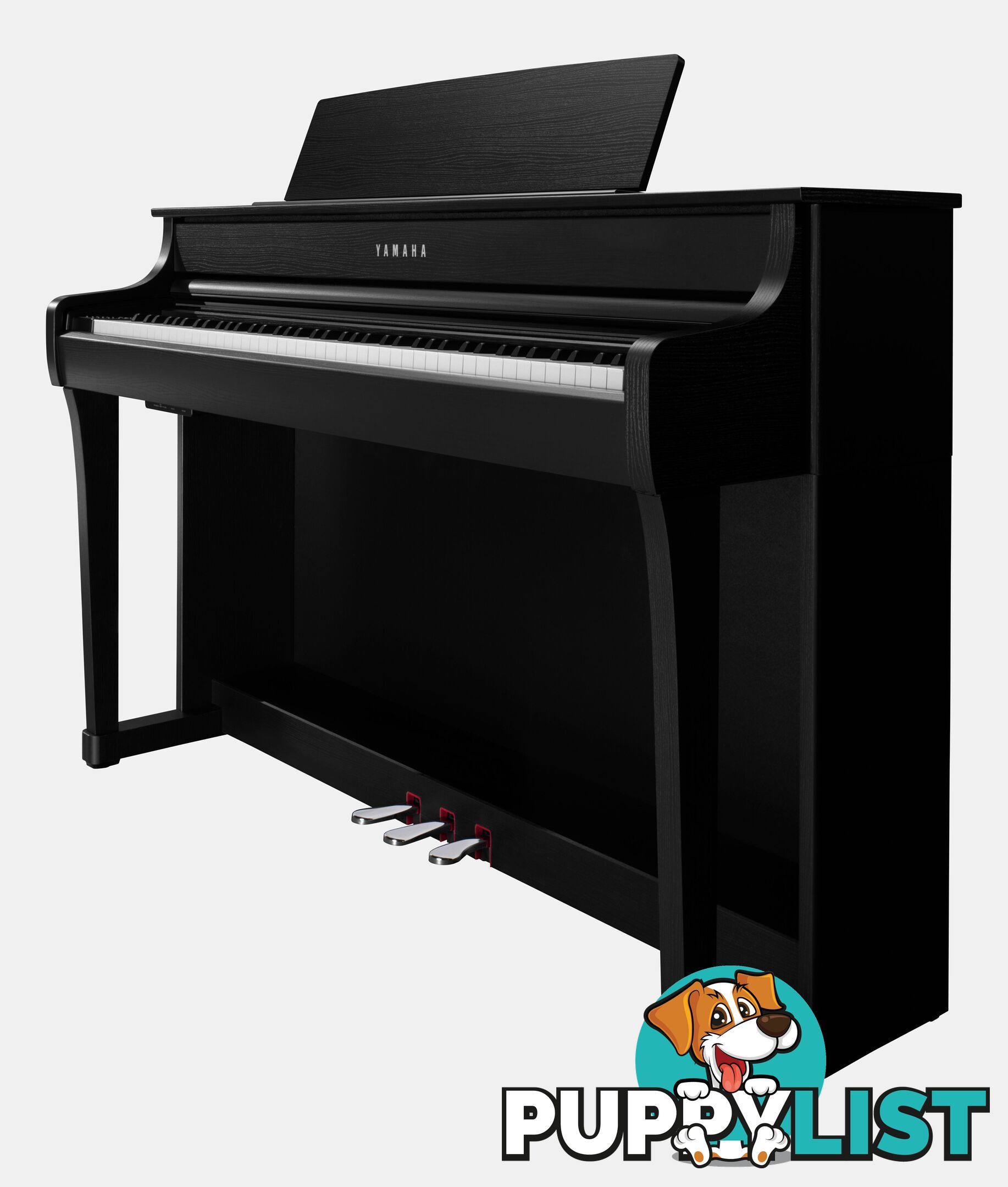 Yamaha Clavinova Digital Piano - CLP845 PE Polished Ebony with Matching Bench