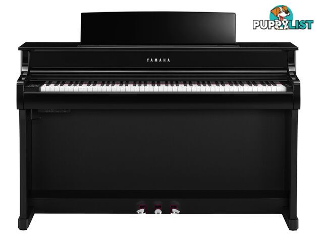 Yamaha Clavinova Digital Piano - CLP845 PE Polished Ebony with Matching Bench