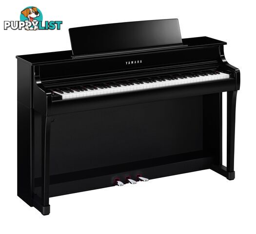 Yamaha Clavinova Digital Piano - CLP845 PE Polished Ebony with Matching Bench