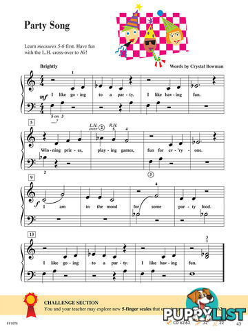 Piano Adventures Level 1 - Lesson Book