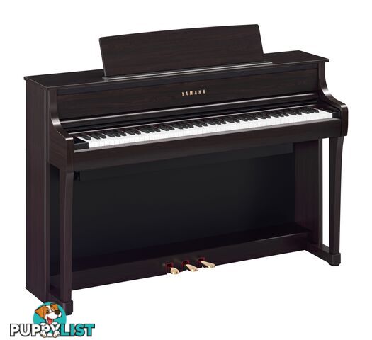 Yamaha Clavinova Digital Piano - CLP875 White Matt with Matching Bench