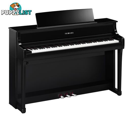 Yamaha Clavinova Digital Piano - CLP875 White Matt with Matching Bench