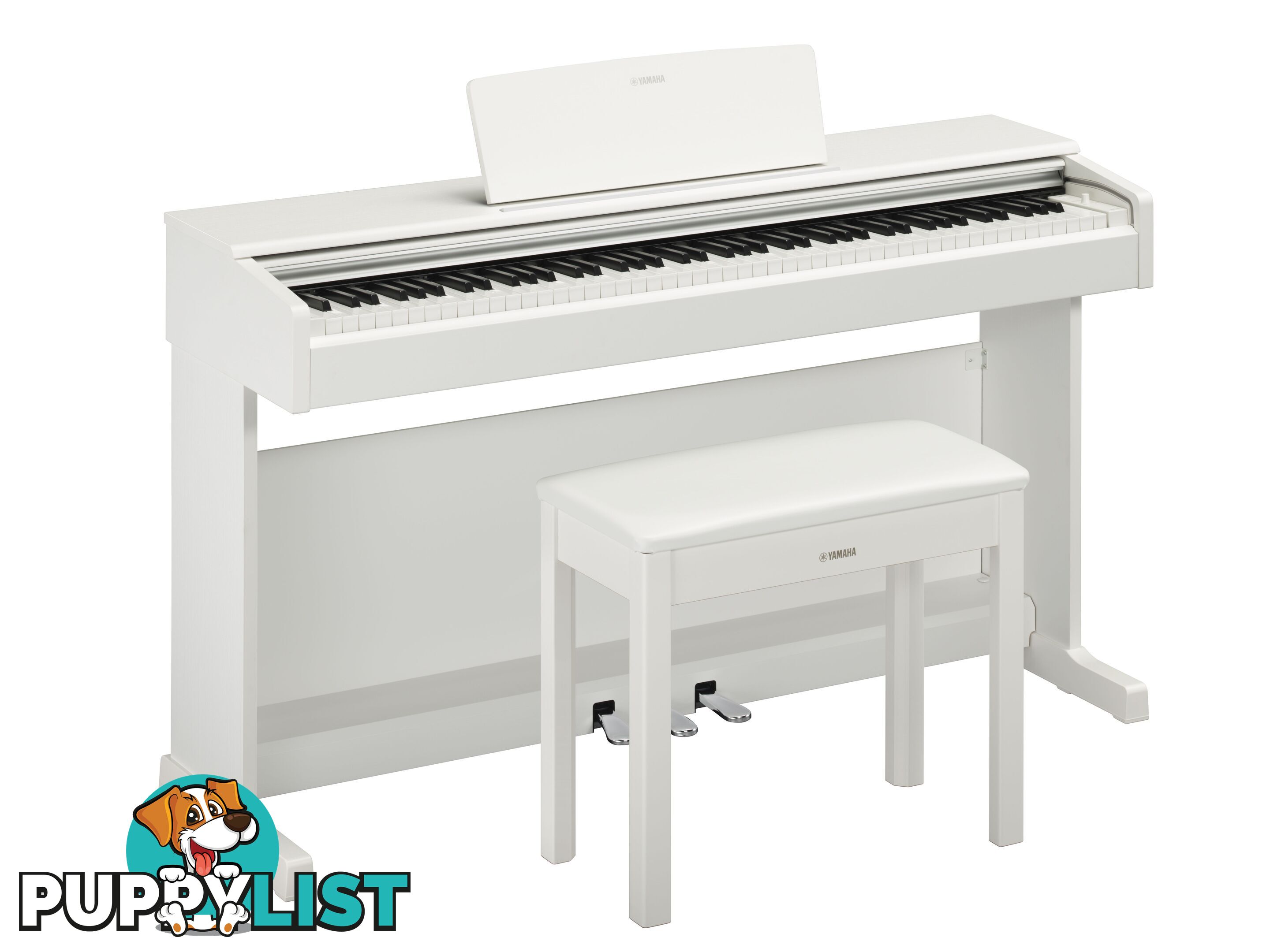 Yamaha Arius Digital Piano YDP145 in White