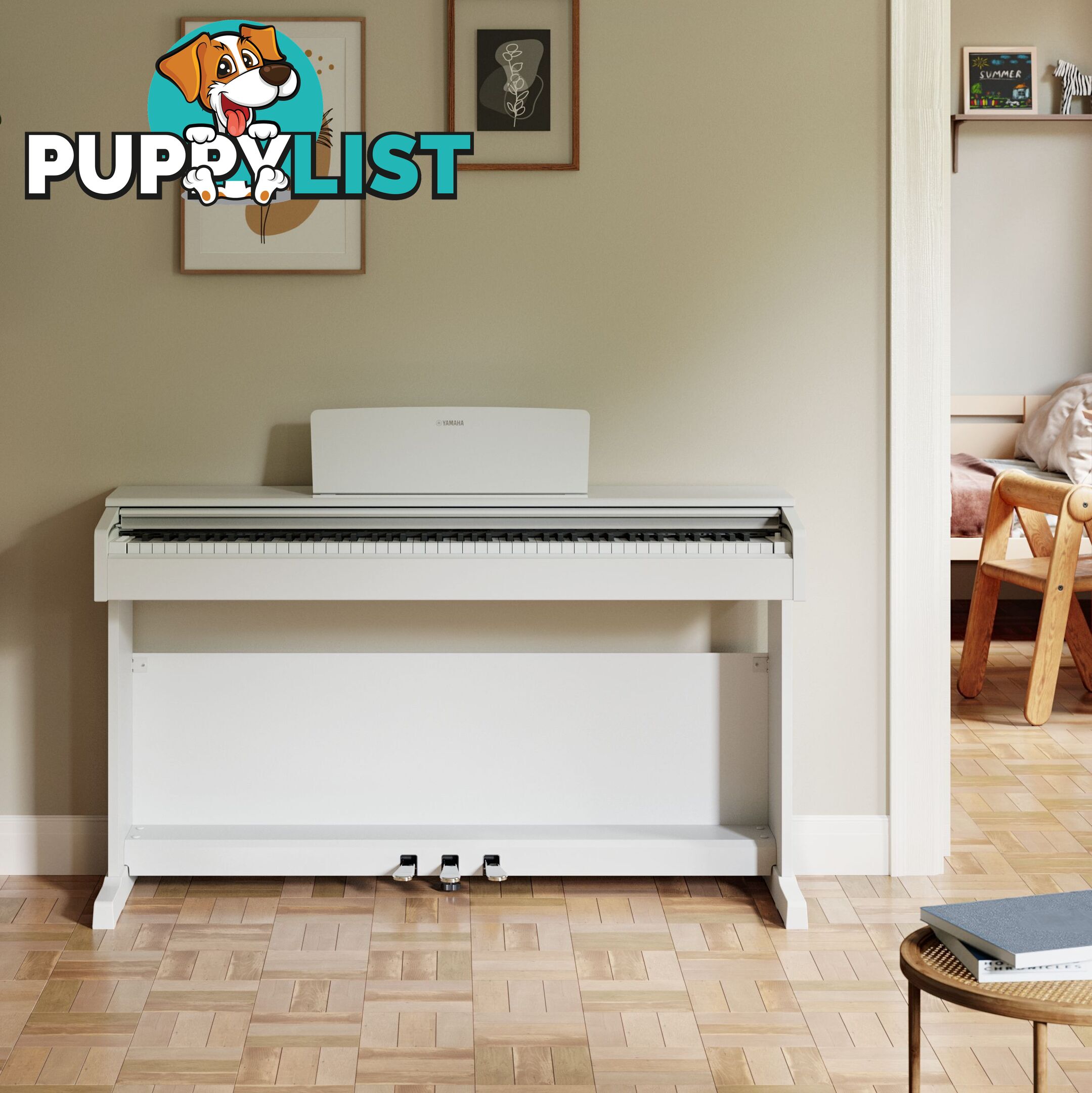 Yamaha Arius Digital Piano YDP145 in White