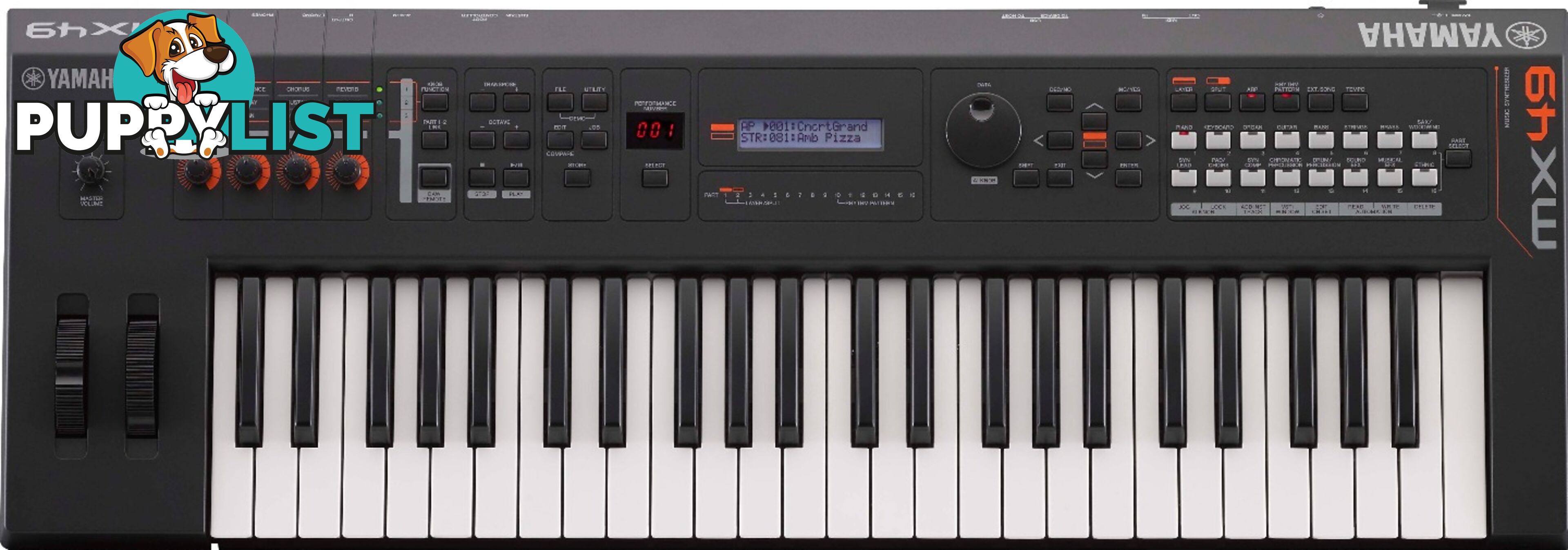 Yamaha MX Synthesizers MX49_BK 