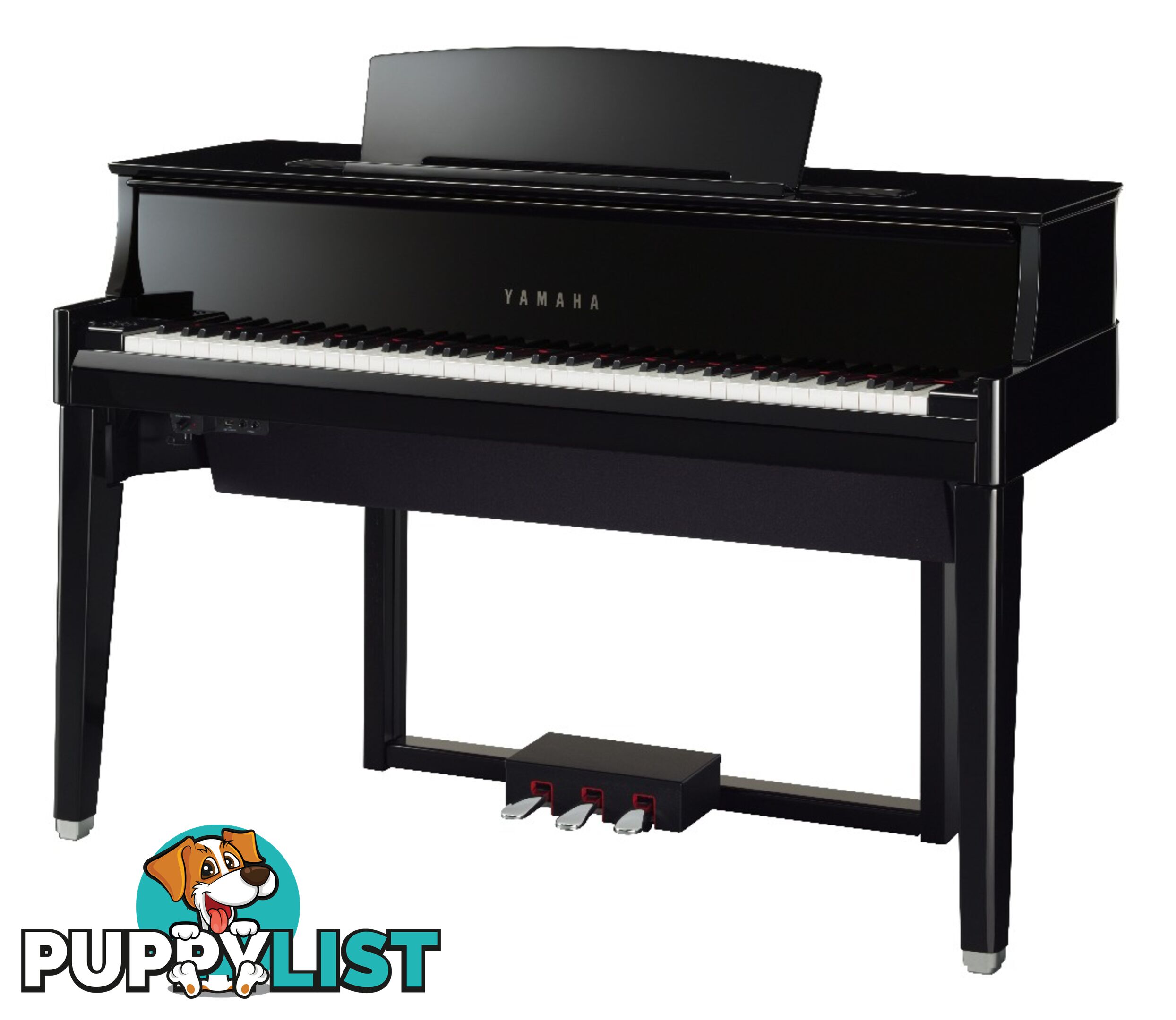 Yamaha Hybrid AvantGrand N1X BT Piano Polished Ebony