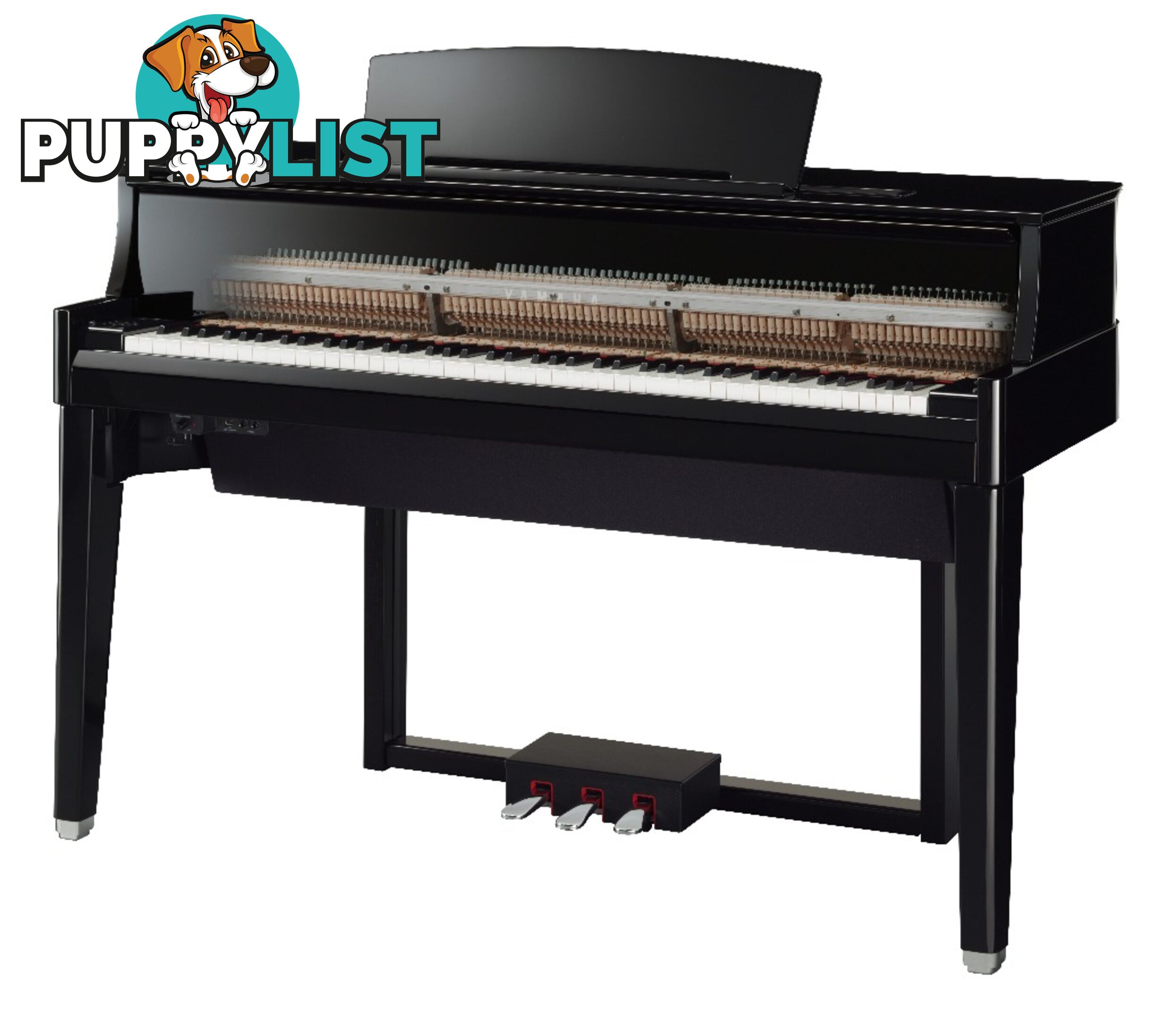 Yamaha Hybrid AvantGrand N1X BT Piano Polished Ebony