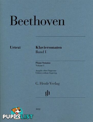 Beethoven - Piano Sonatas, Volume I   