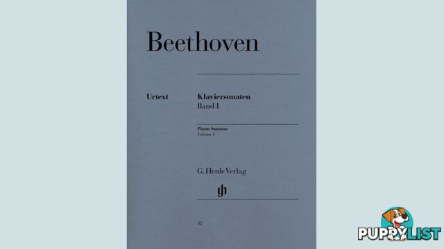 Beethoven - Piano Sonatas, Volume I HN032