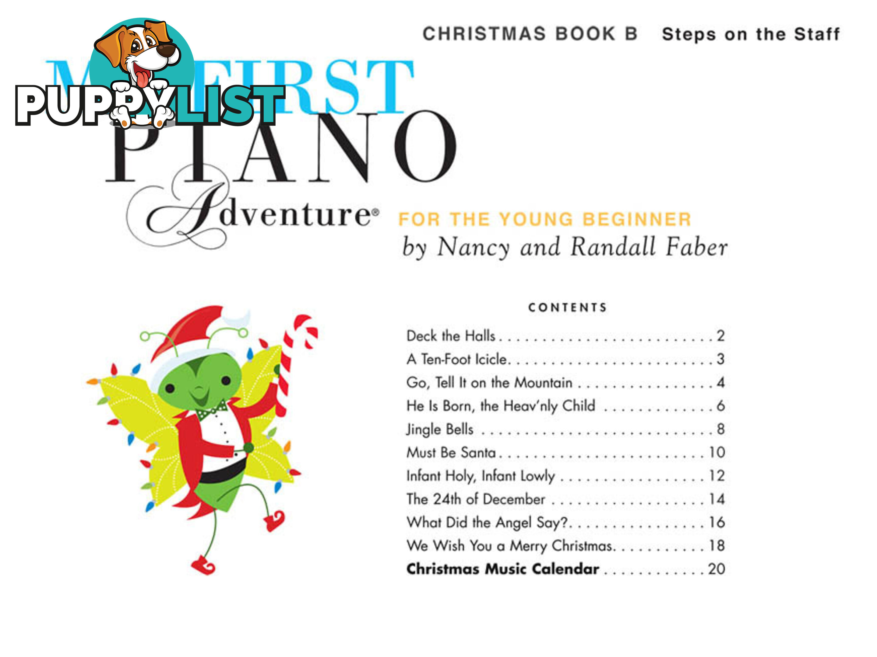 My First Piano Adventure Christmas - Book B