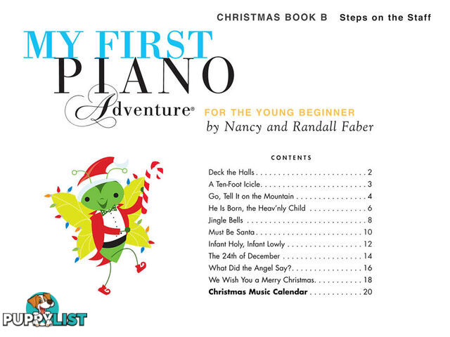 My First Piano Adventure Christmas - Book B