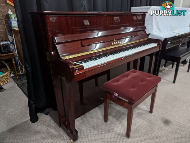 Kawai K2 114cm Upright Piano in Polished Mahogany