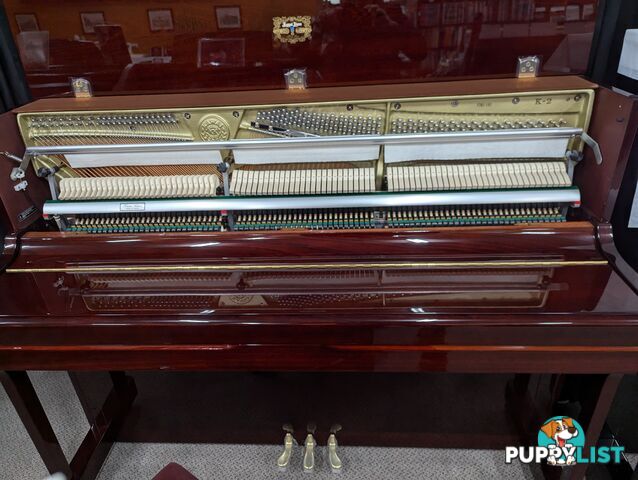 Kawai K2 114cm Upright Piano in Polished Mahogany