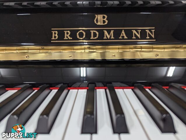 Brodmann CE-118 Upright Piano Ebony Polished