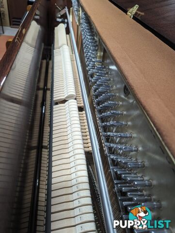 Kawai K25EA 121cm Upright Piano in Polished Mahogany - Ser No #2503394