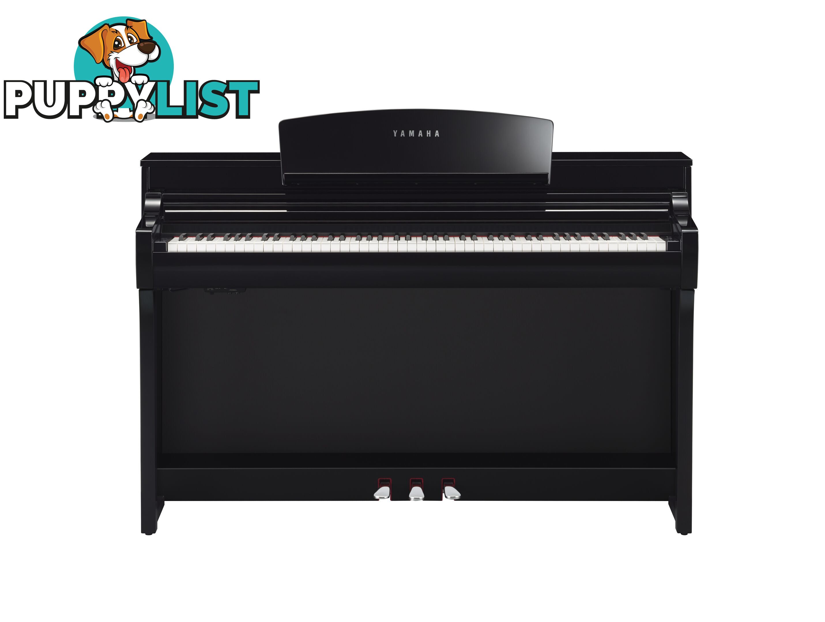 Yamaha Clavinova CSP-255 Digital Piano, Polished Ebony