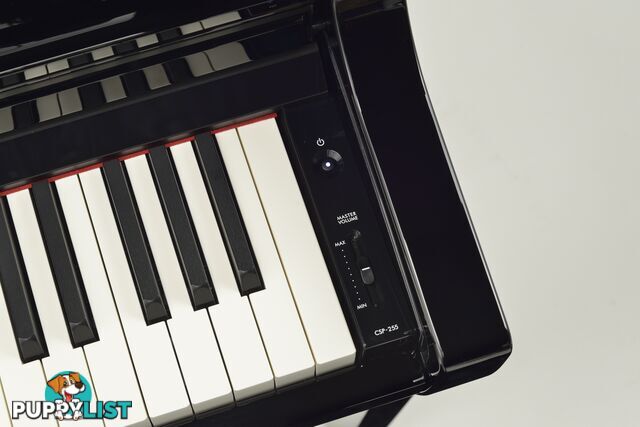 Yamaha Clavinova CSP-255 Digital Piano, Polished Ebony