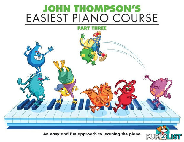 John Thompson's Easiest Piano Course - Part 3 - Book Only