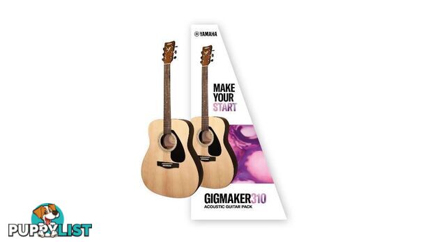 Yamaha Gigmaker F310 Acoustic Guitar Pack