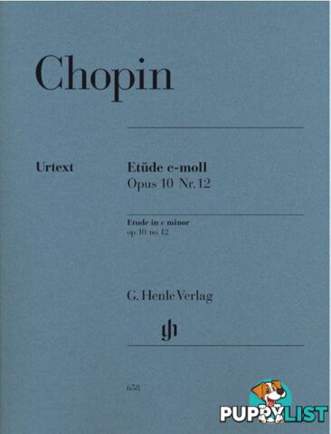 Chopin - Etude c minor op. 10 no. 12 (Revolution)