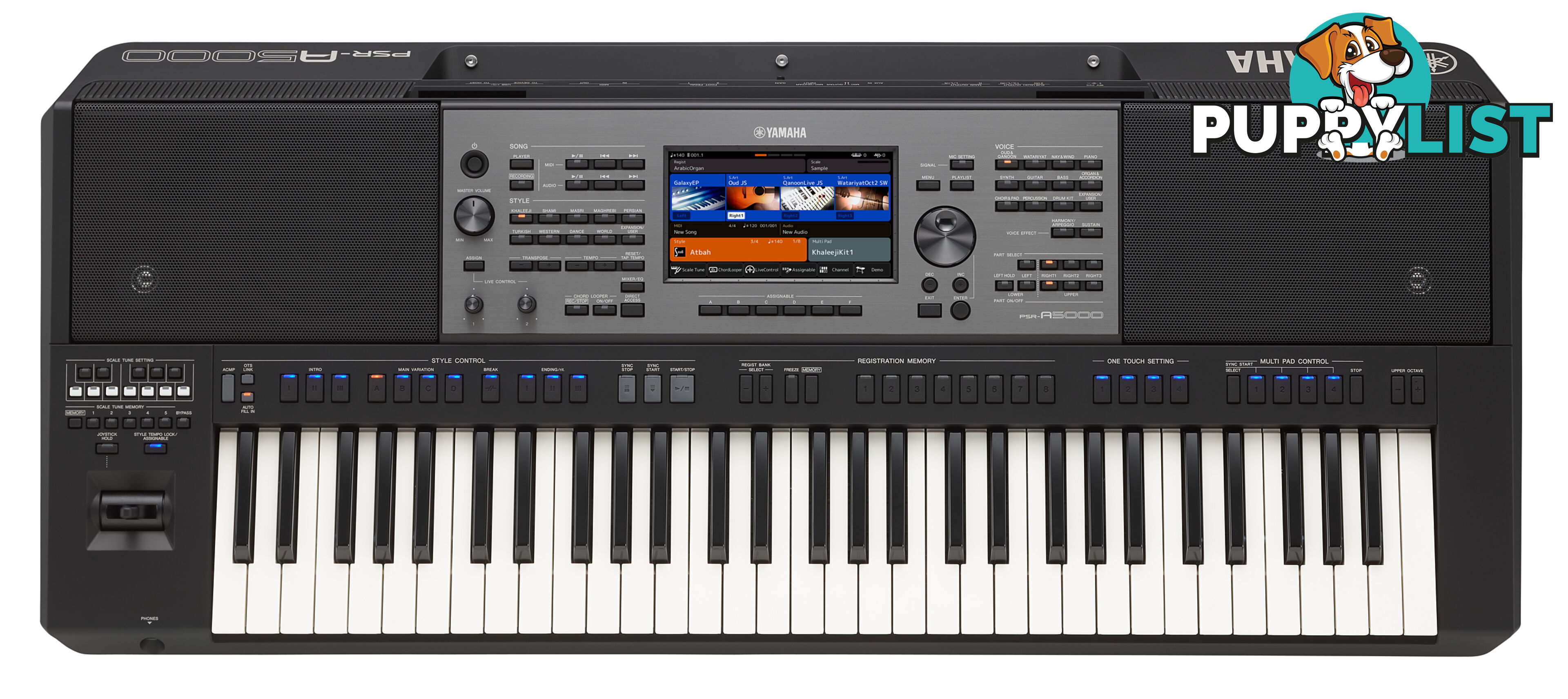 Yamaha Arranger Workstations Keyboard ~The all new PSRA5000