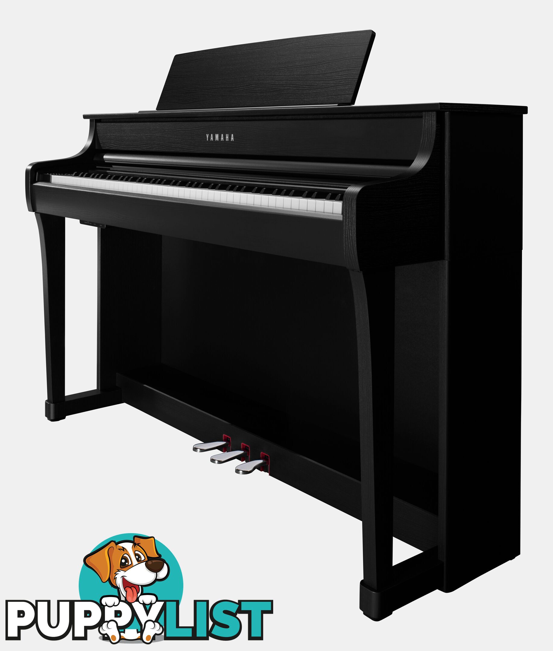 Yamaha Clavinova Digital Piano - CLP845 PE Polished Ebony with Matching Bench