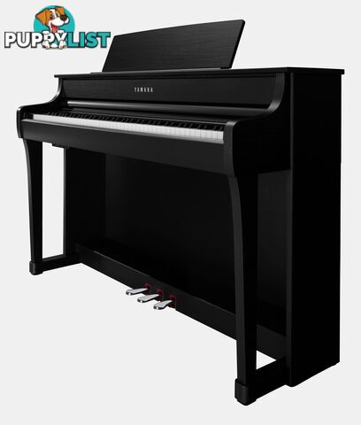 Yamaha Clavinova Digital Piano - CLP845 PE Polished Ebony with Matching Bench