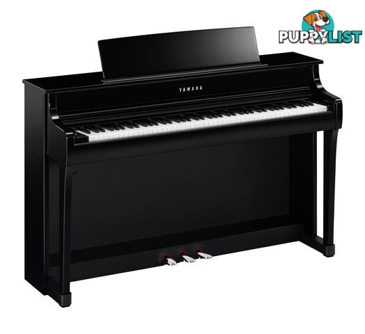 Yamaha Clavinova Digital Piano - CLP845 PE Polished Ebony with Matching Bench