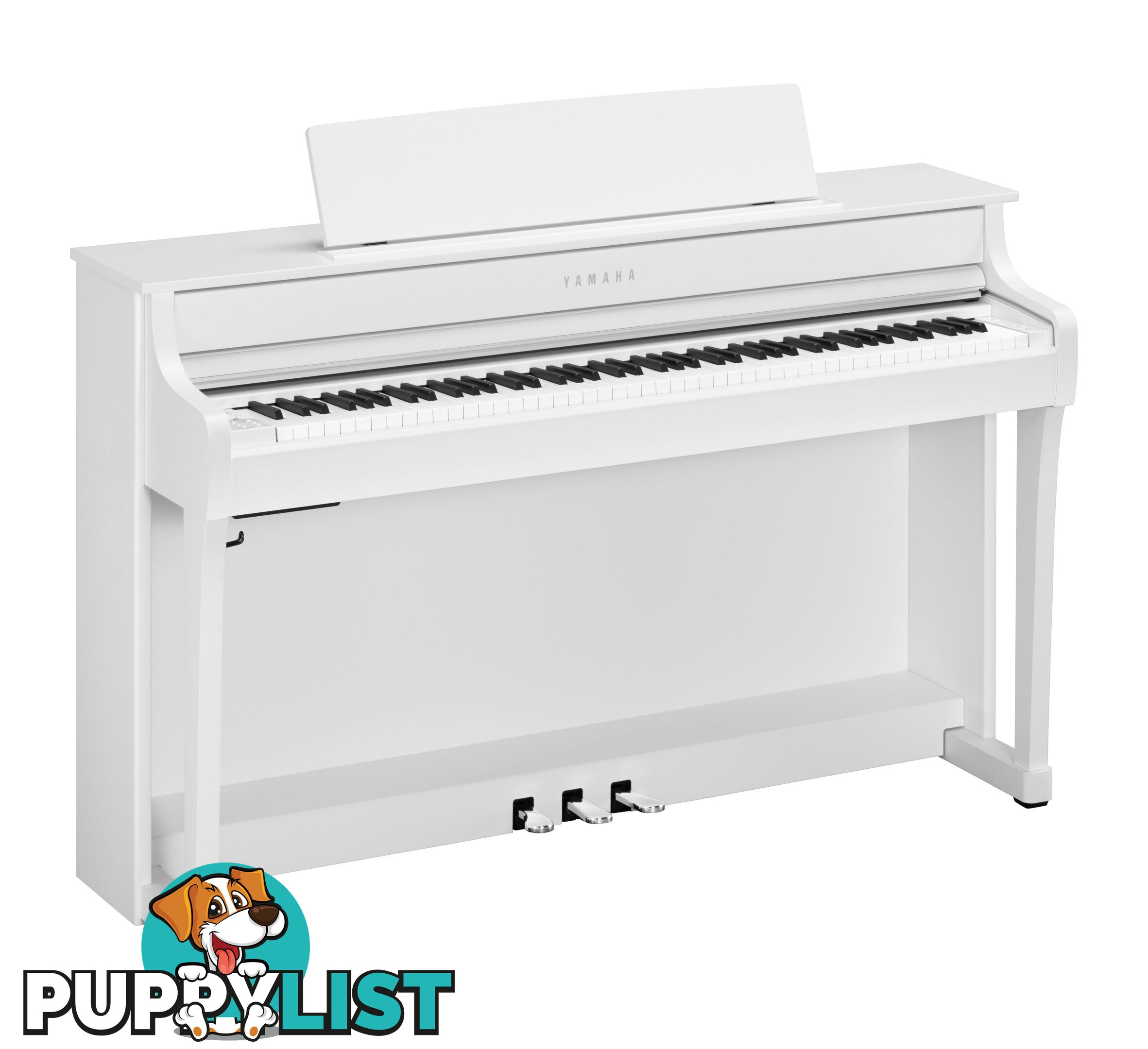 Yamaha Clavinova Digital Piano - CLP845 PE Polished Ebony with Matching Bench