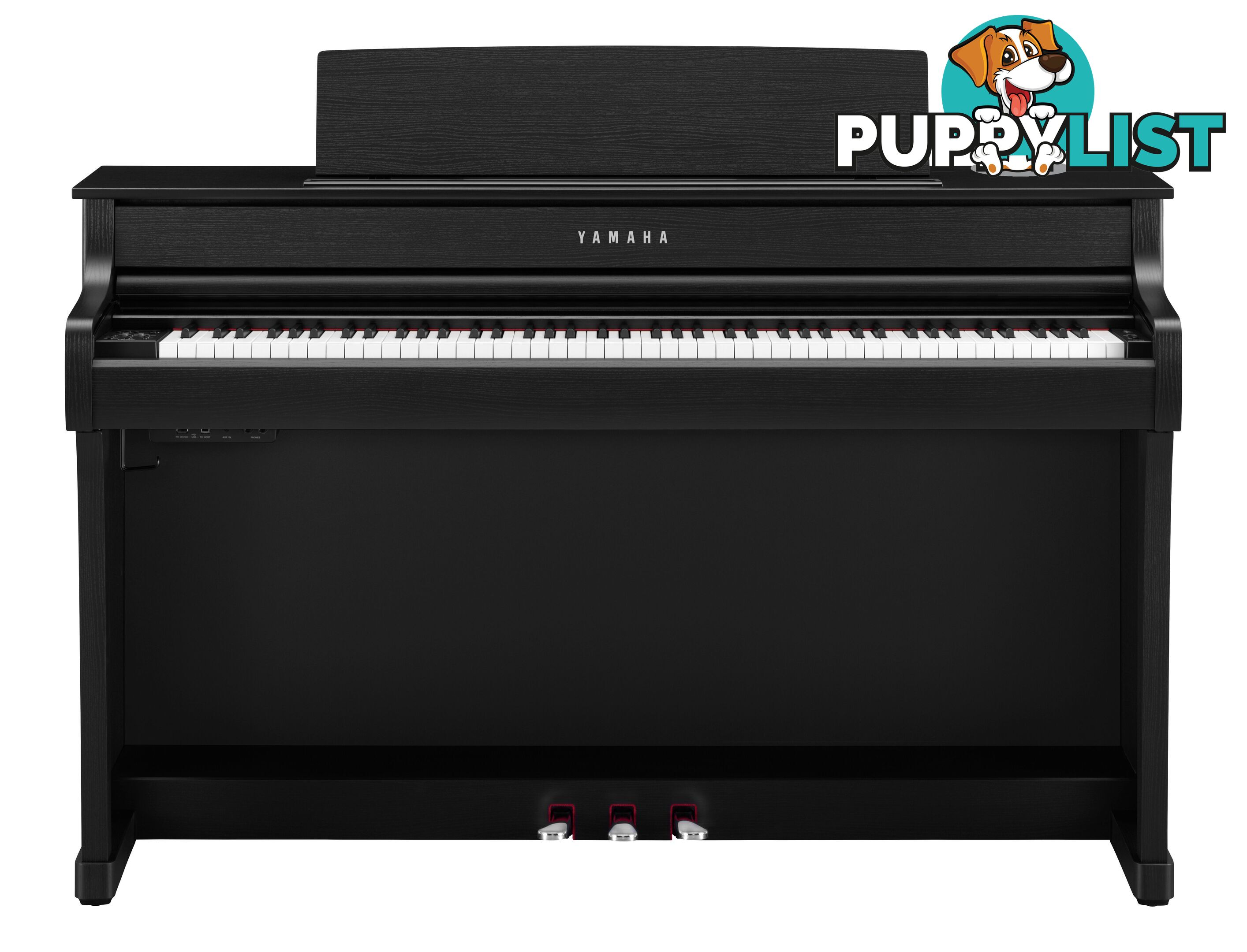 Yamaha Clavinova Digital Piano - CLP845 PE Polished Ebony with Matching Bench