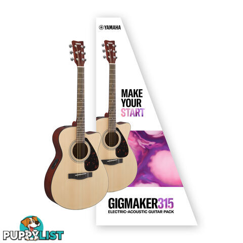 YAMAHA GIGMAKER315 Electric-Acoustic Guitar Pack