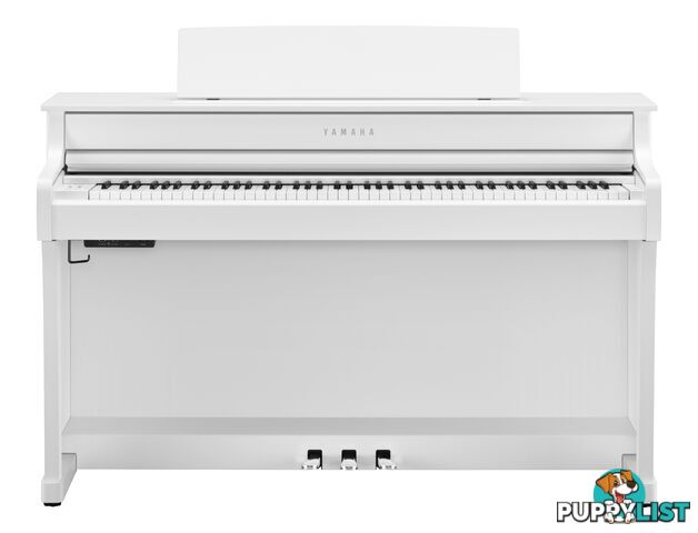 Yamaha Clavinova Digital Piano - CLP845 W White with Matching Bench