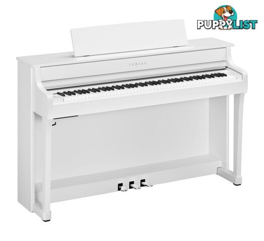 Yamaha Clavinova Digital Piano - CLP845 W White with Matching Bench