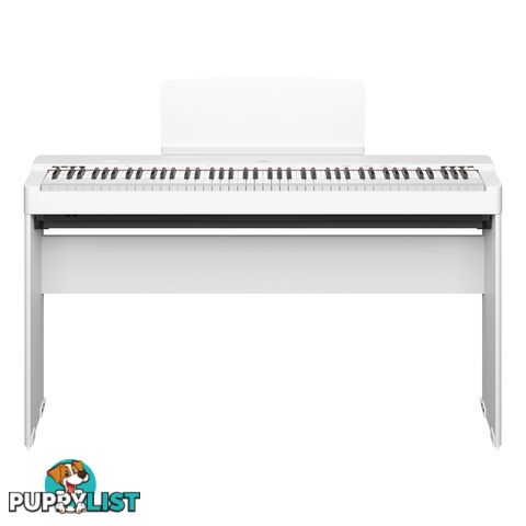 Yamaha L-200 White Stand for P-225 Portable Digital Piano