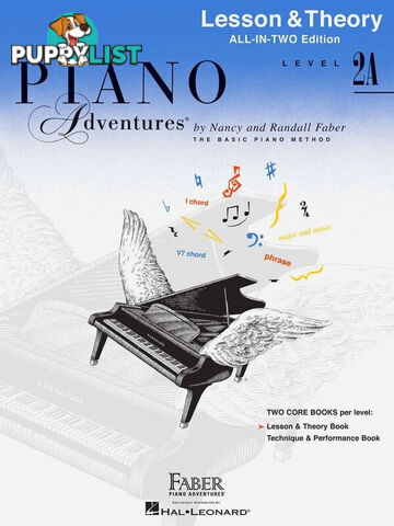 Piano Adventures All-In-Two Level 2A Lesson & Theory Book