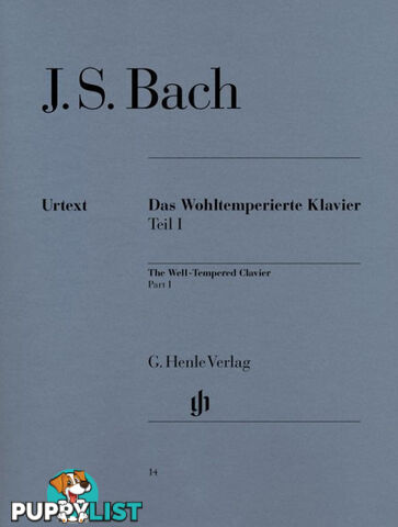 Bach JS  - The Well-Tempered Clavier Part I BWV 846-869 HN14