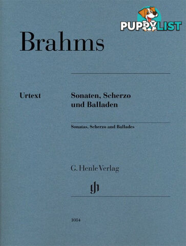 Brahms - Sonatas, Scherzo and Ballades