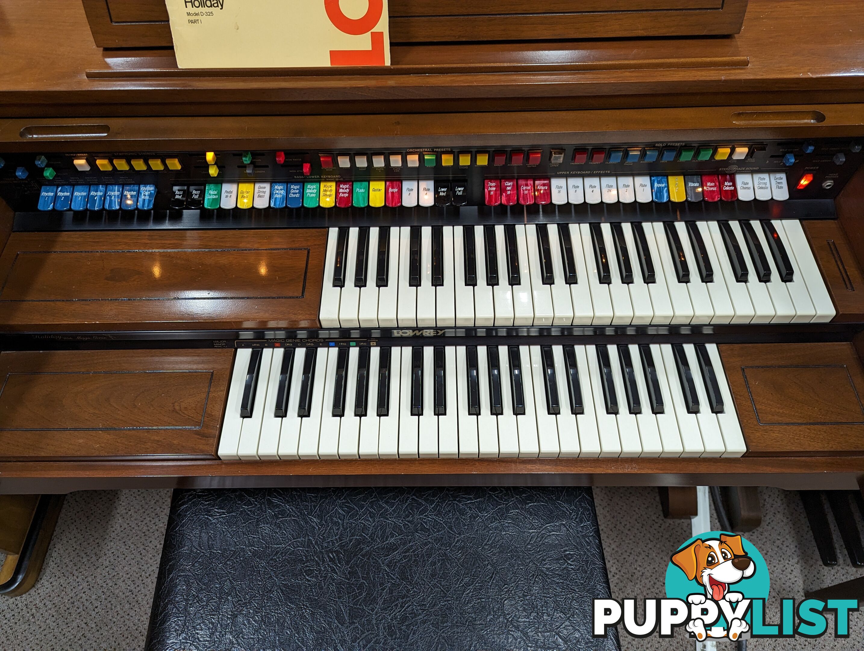 Lowrey Organ ~ Holiday D325