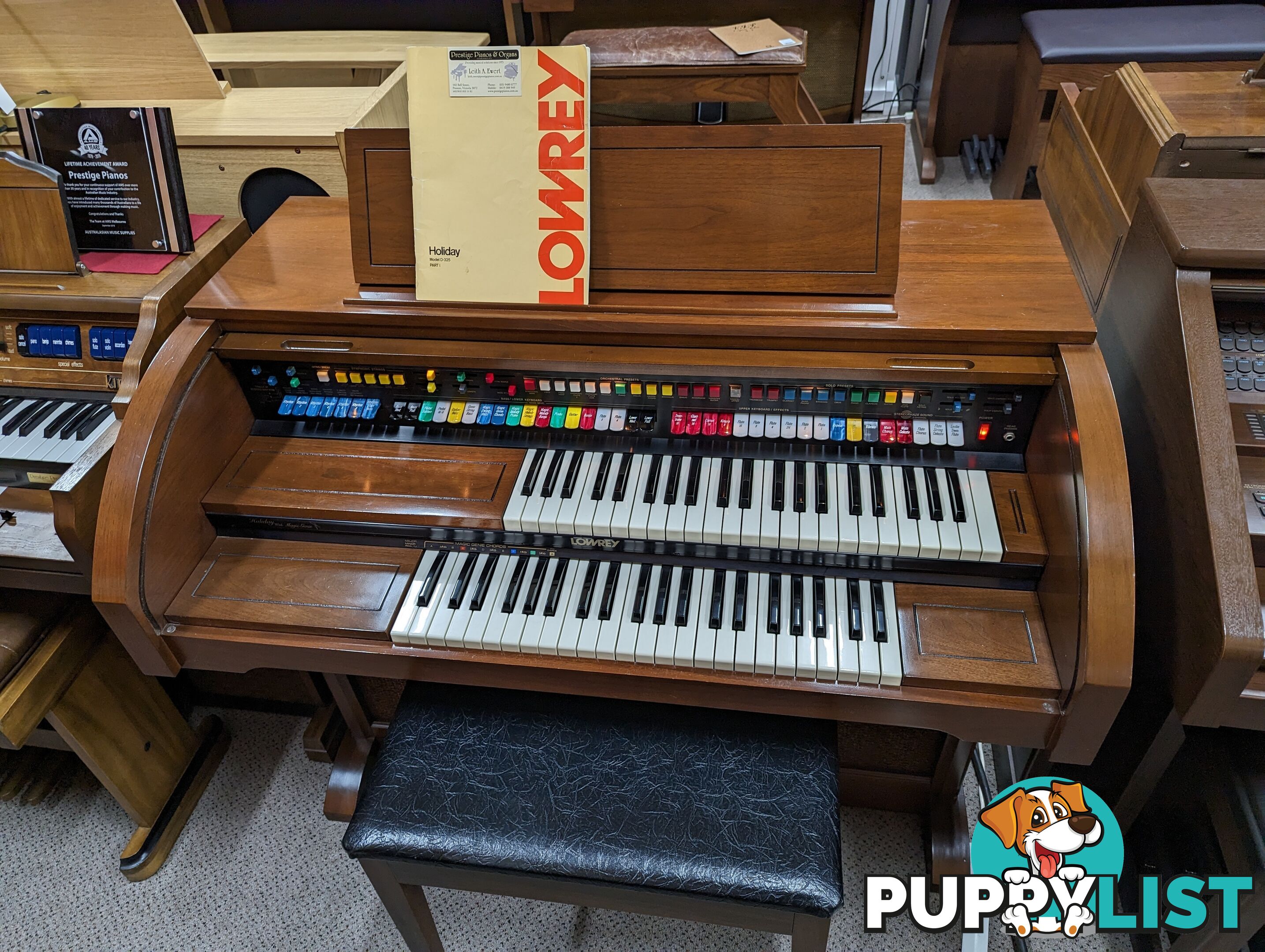 Lowrey Organ ~ Holiday D325